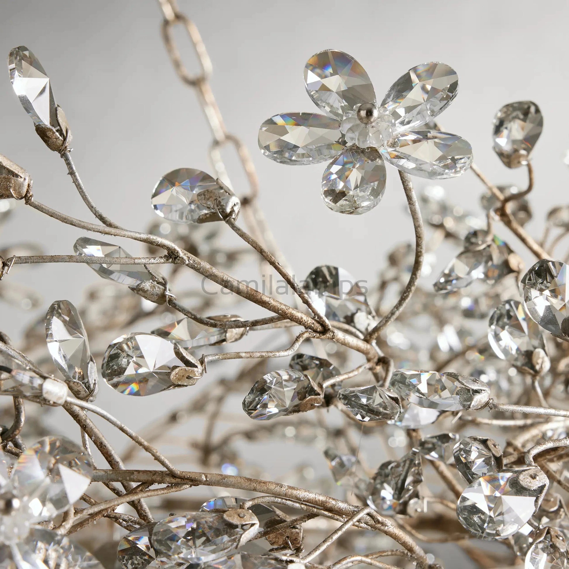 Fiore Oval Chandelier 62''74'' - Camilalamps - CA - 636H721