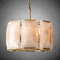 Harlow Calcite Round Chandelier - Camilalamps - QWE - 90
