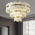 Alabaster Cloudscape Chandelier with 1/2 layer - Camilalamps - Alaba - 1709 - 3 lay - 7