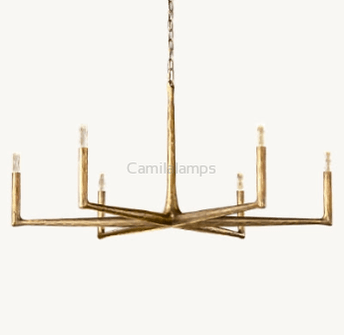 Avarital Forged Round Chandelier 36" 48” 60” 72” - Camilalamps - ARTT - 1