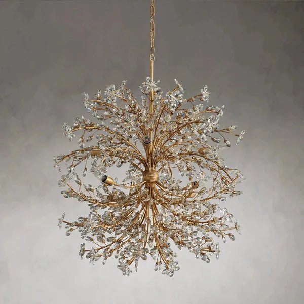 Fiore 8 - Light Round Chandelier - Camilalamps - CA - 636H675