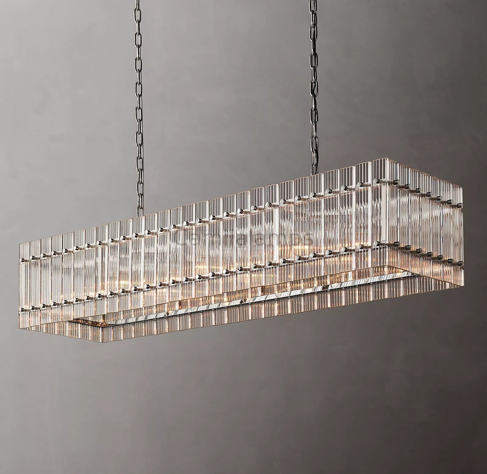 Marcus Rectangle Chandelier 54" - Camilalamps - CA - CH209L54 - 1