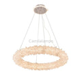 Round Luxury Rock Crystal Chandelier 32