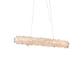 Rock Crystal Linear Chandelier for Kitchen Island - Camilalamps - SID - 1003
