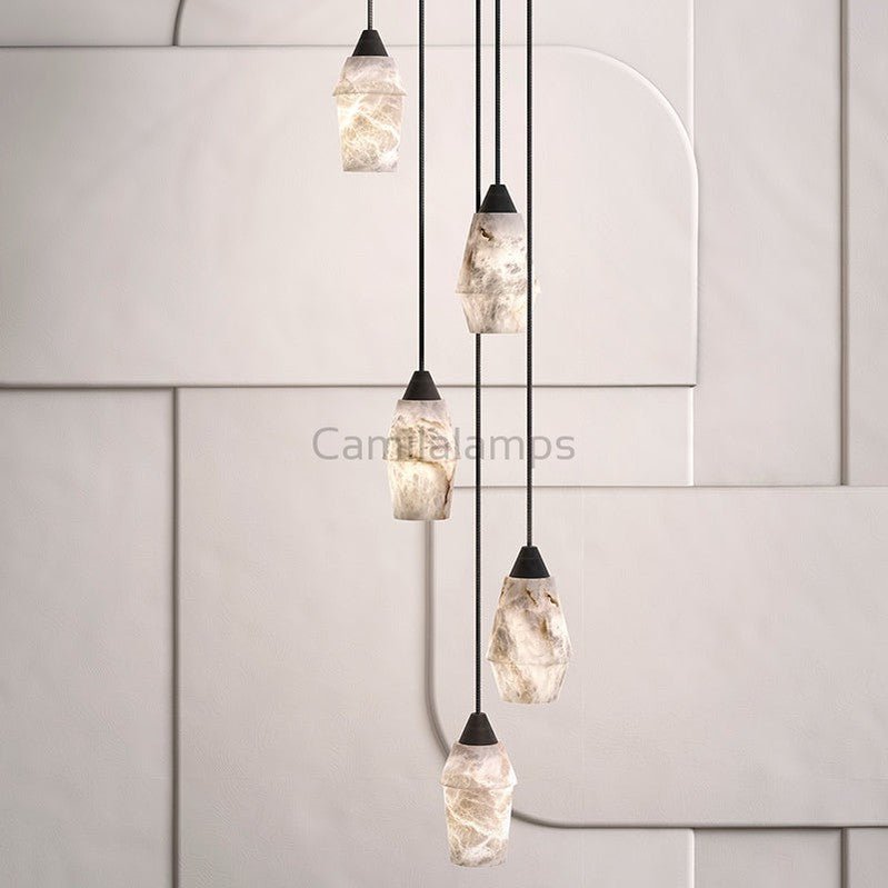 Cassian Alabaster Pendant Lighting - Camilalamps - CAM - CA - 01