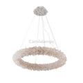 Round Luxury Rock Crystal Chandelier 32