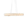 Rock Crystal Linear Chandelier for Kitchen Island - Camilalamps - SID - 1003