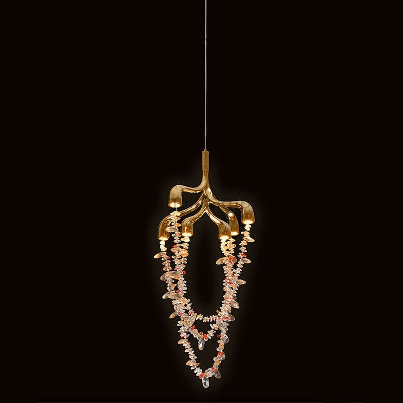 Elegant Beautiful Crystals Stylish Pendant Light - Camilalamps - SID - 1009
