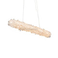 Rock Crystal Linear Chandelier for Kitchen Island - Camilalamps - SID - 1003