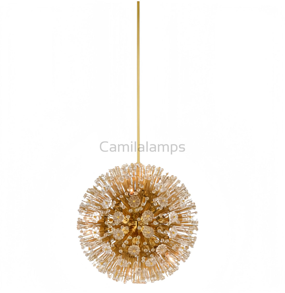 Dandelion Crystal Island Modern Pendant Light - Camilalamps - CAM1681