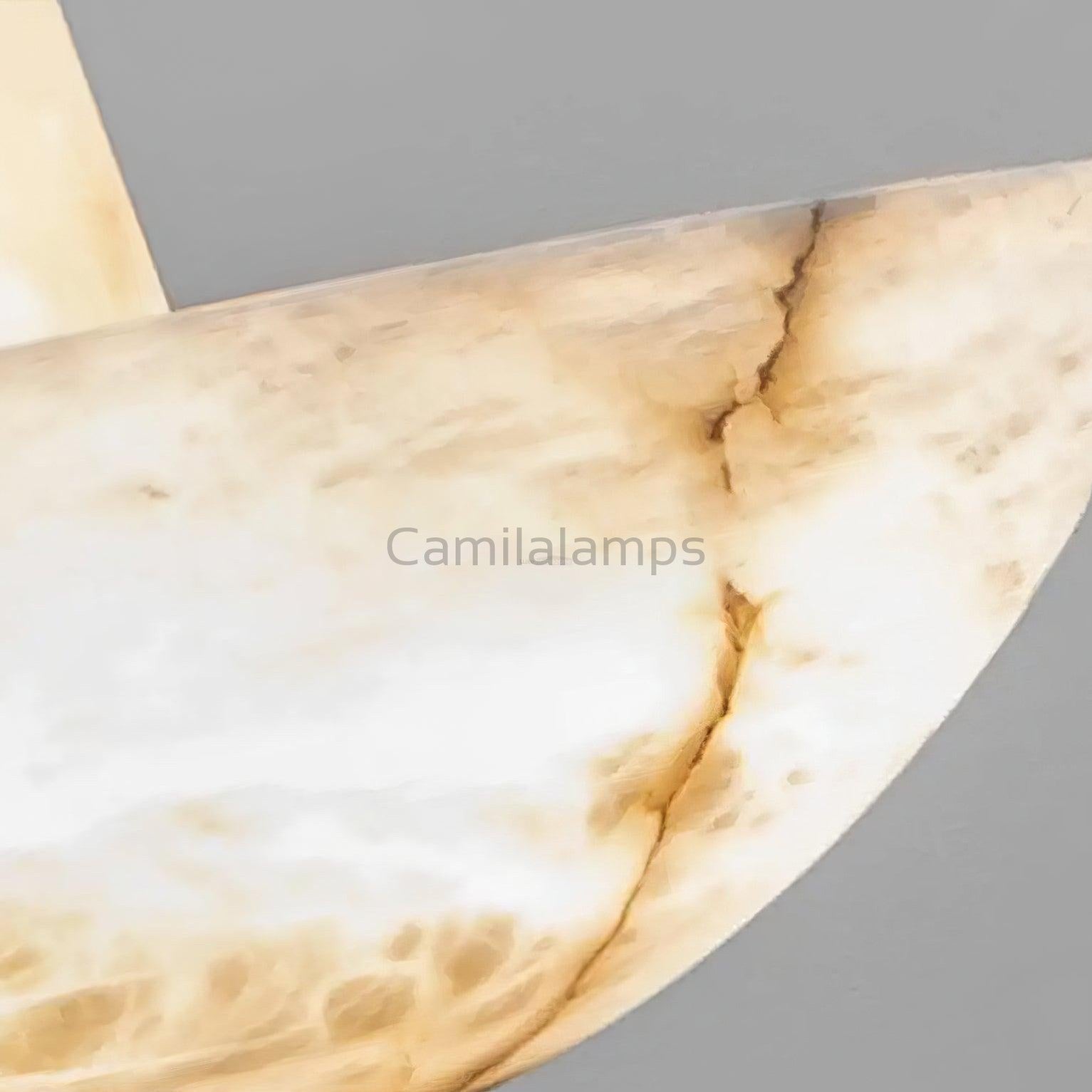 Domus Alabaster Round Chandelier - Camilalamps - Domus - 1461 - ? 19. - White - Warm - 1