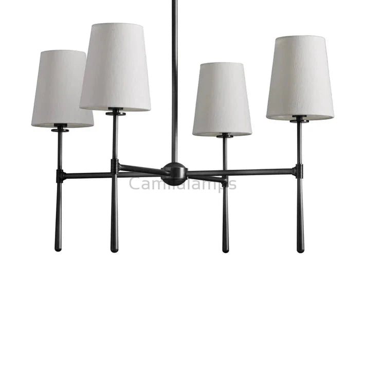 Rhodes Round Chandelier 4/6 Light - Camilalamps - CA - 10031H7