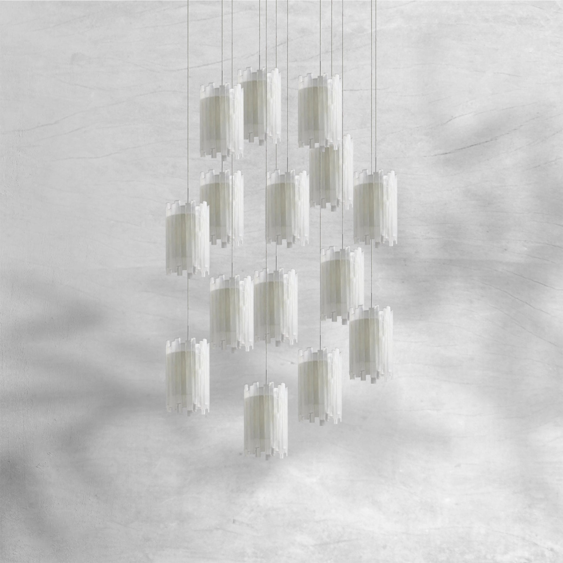 Gianna Round Chandelier 15/36 Light - Camilalamps - CA - 7910110H20KT