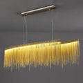 Valeria Aluminum Chain Modern Length Tassel Chandelier - Camilalamps - CAM - VA - 08