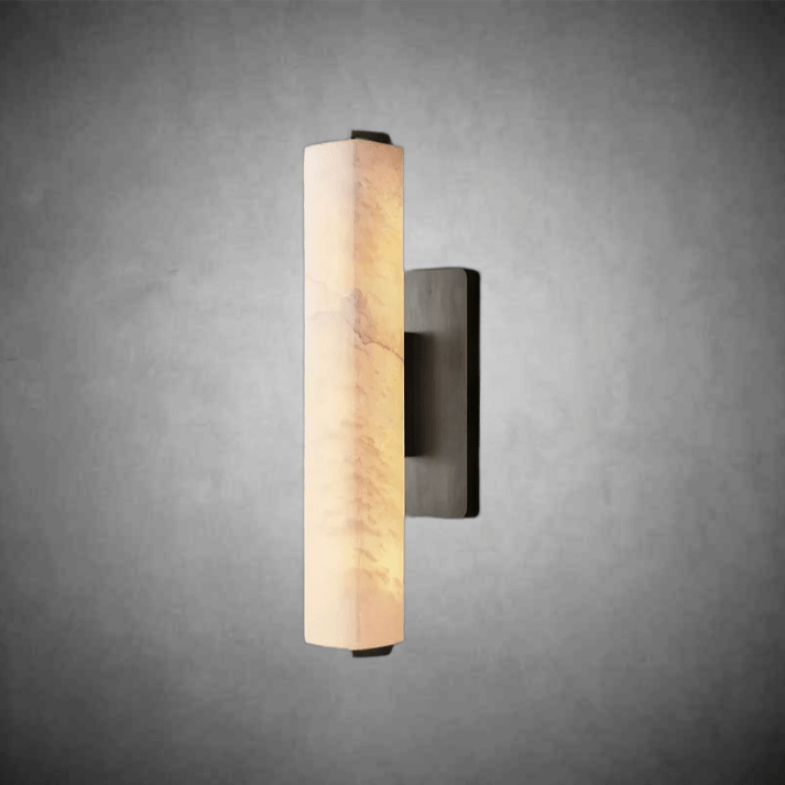 Aurivox Alabaster Single Sconce - Camilalamps - CA - CH - 3362