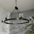 Demaket Round Chandelier Custom - Camilalamps - CA - RH - CH - 02