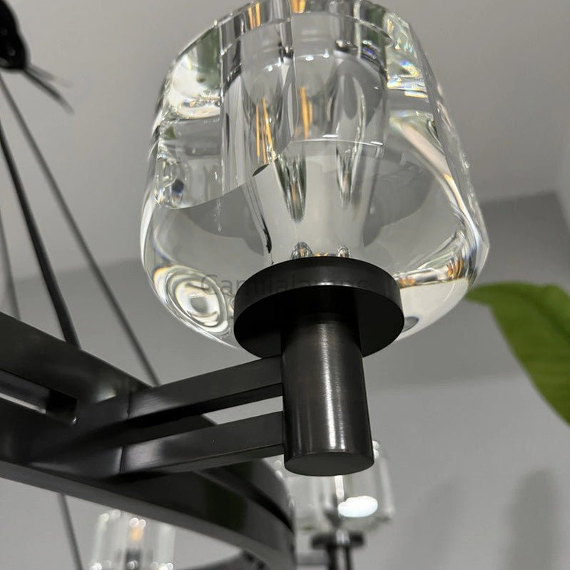 Demaket Round Chandelier Custom - Camilalamps - CA - RH - CH - 02