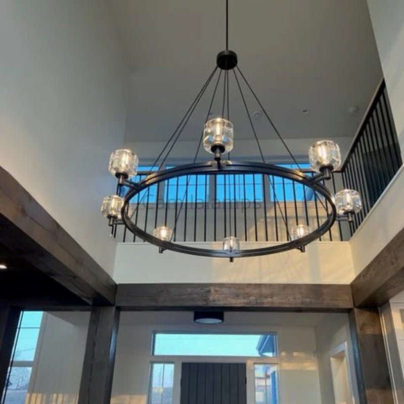 Demaket Round Chandelier Custom - Camilalamps - CA - RH - CH - 02