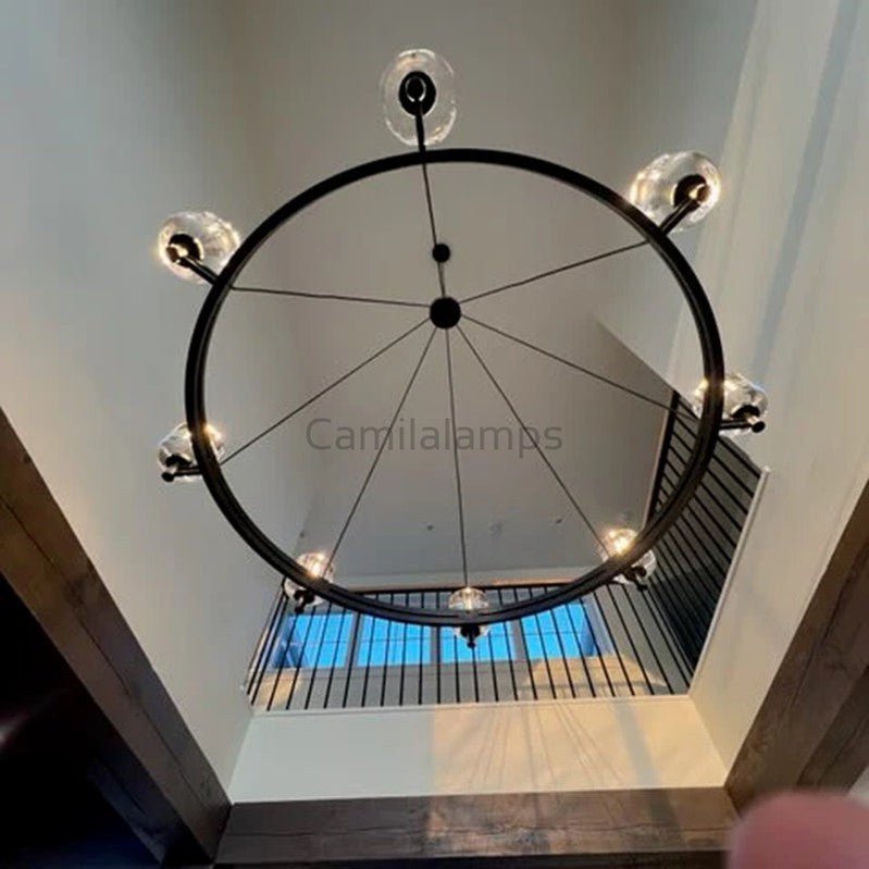 Demaket Round Chandelier Custom - Camilalamps - CA - RH - CH - 02