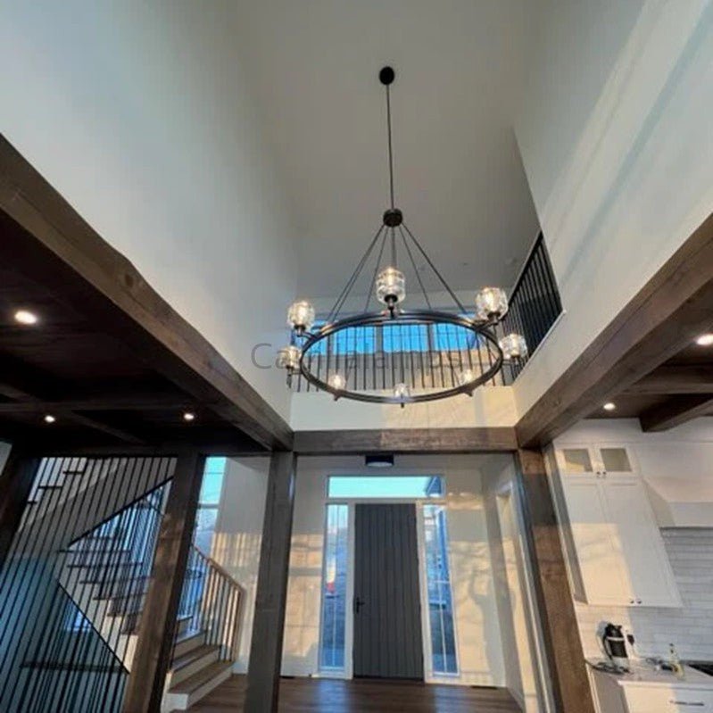 Demaket Round Chandelier Custom - Camilalamps - CA - RH - CH - 02
