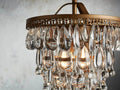 Anabella Round Chandelier 17''23''H - Camilalamps - CA - 2036H0337
