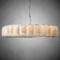 Harlow Calcite Round Chandelier - Camilalamps - QWE - 90