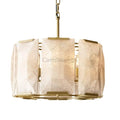 Harlow Calcite Round Chandelier - Camilalamps - QWE - 90