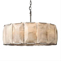 Harlow Calcite Round Chandelier - Camilalamps - CA - AA000807