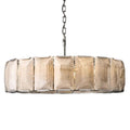 Harlow Calcite Round Chandelier - Camilalamps - CA - AA000808