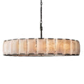 Harlow Calcite Round Chandelier - Camilalamps - CA - AA000806