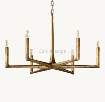 Avarital Forged Round Chandelier 36" 48” 60” 72” - Camilalamps - ARTT - 2