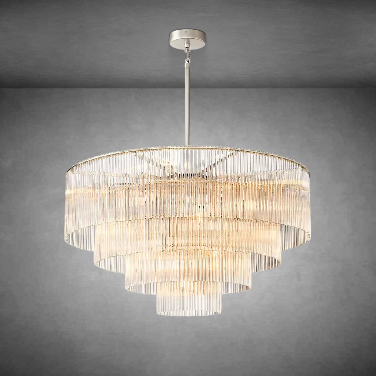 Amadeon Round Chandelier 40" - Camilalamps - CA - Amadeon - RC10