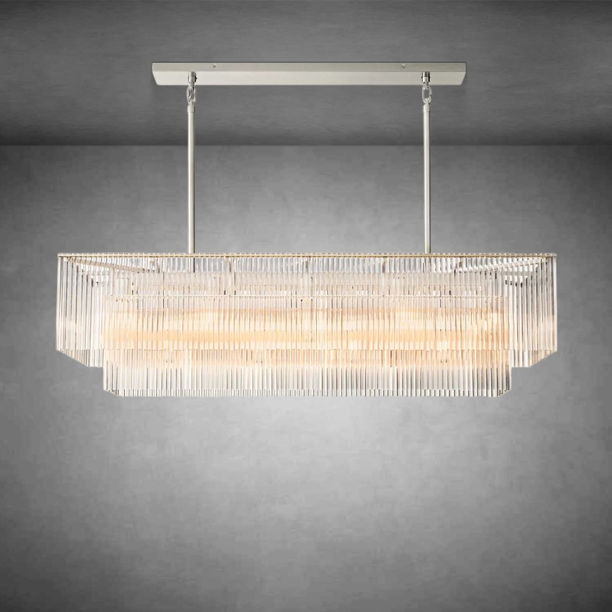 Amadeon Rectangular Chandelier 54" - Camilalamps - CA - Amadeon - RC08