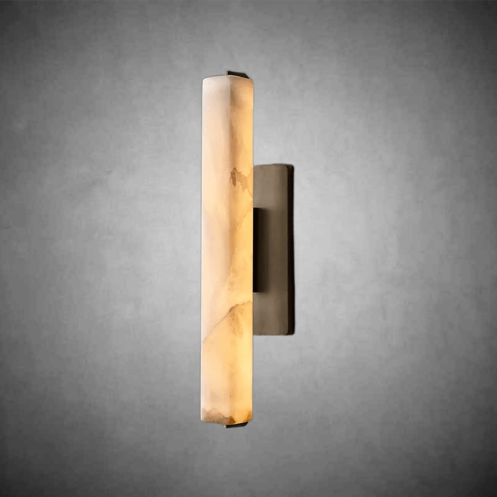 Aurivox Alabaster Single Sconce - Camilalamps - CA - CH - 3364
