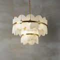 Alabaster Cloudscape Chandelier with 1/2 layer - Camilalamps - Alaba - 1709 - 2 lay - 5