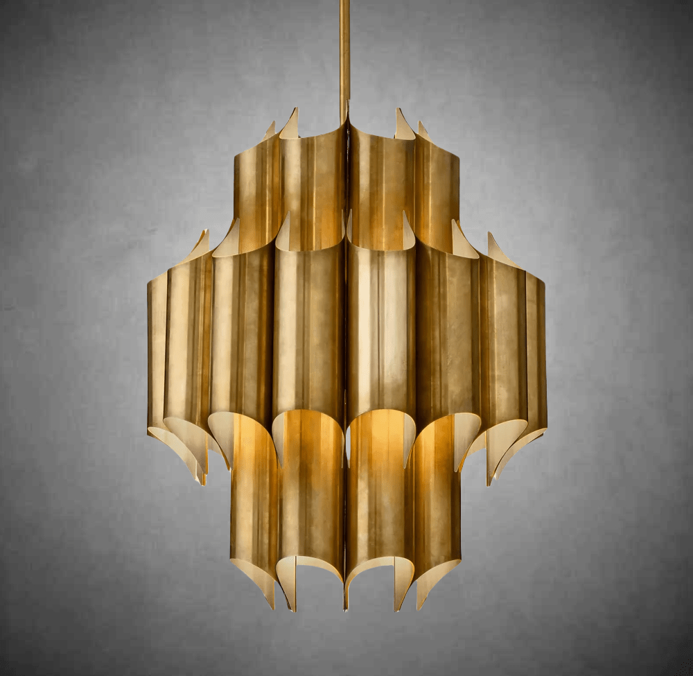 Cathedr Sculptural Chandelier 24" - Camilalamps - Bela - 2023TH005