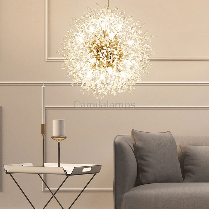 Dandelion Modern Crystal Pendant Light - Camilalamps - ILM0615