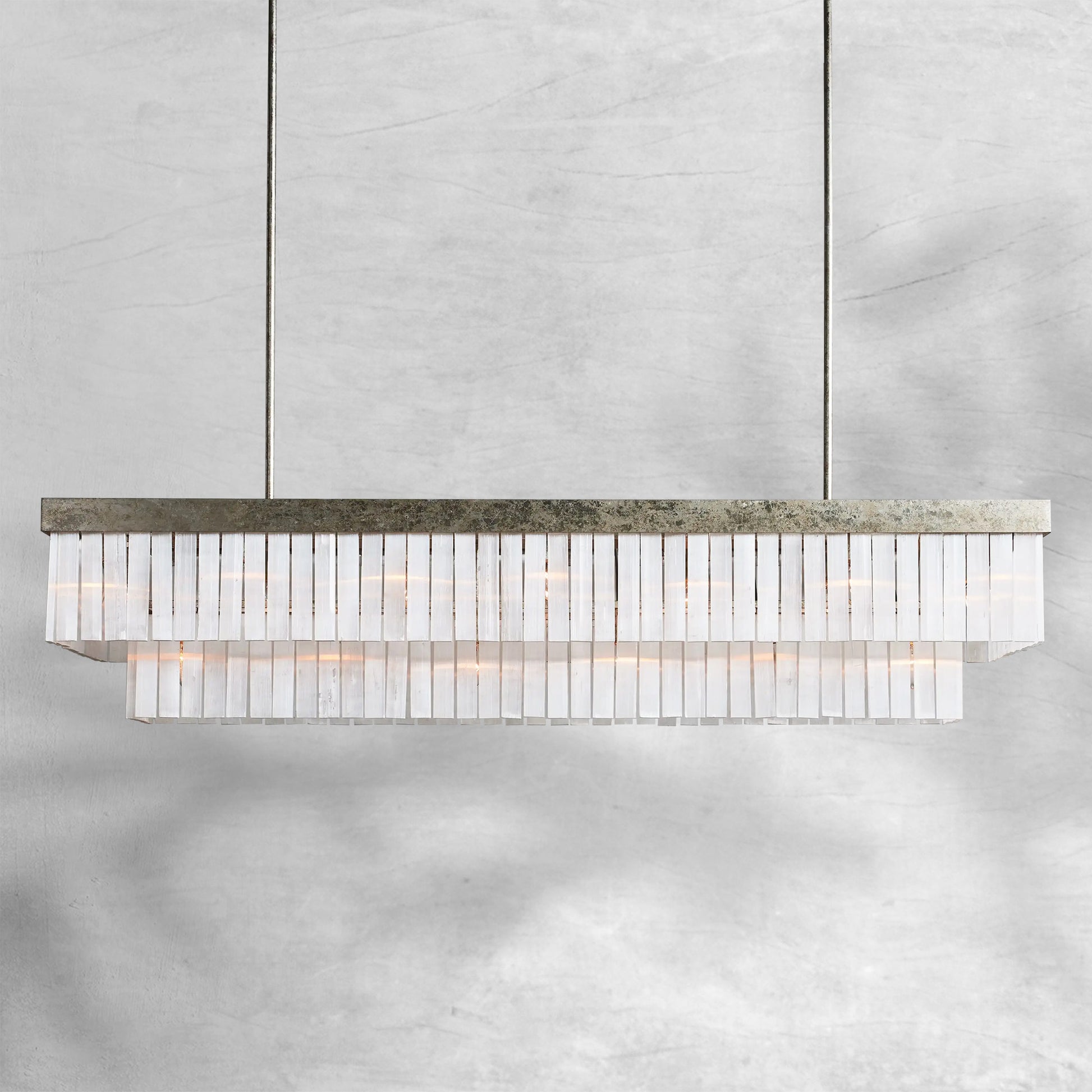 Cameron Rectangular Chandelier 49"59" - Camilalamps - CA - 2036H441