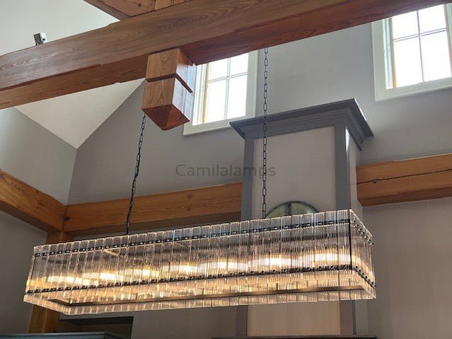 Marcus Rectangle Chandelier 54" - Camilalamps - CA - CH209L54 - 3