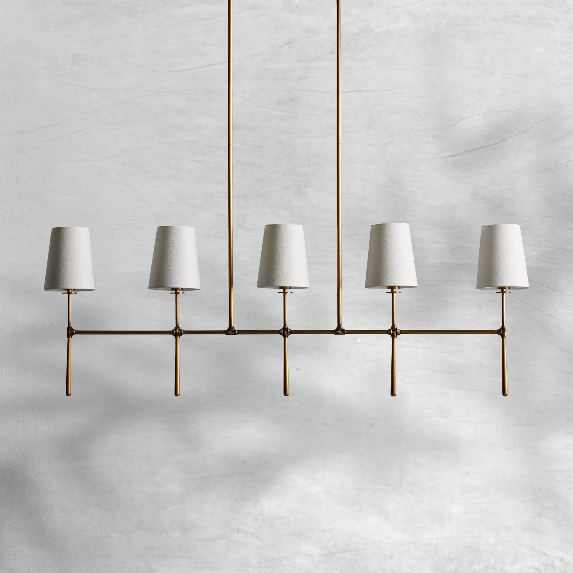 Rhodes Linear Chandelier 5/6 Light - Camilalamps - CA - 10031H6CA -