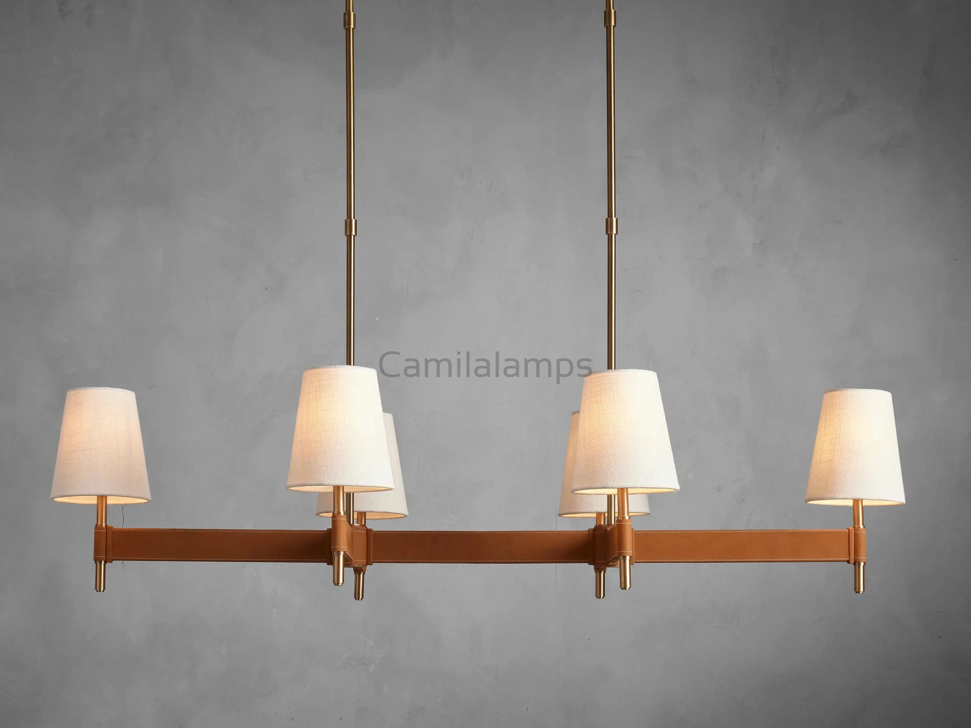 Hastings Linear Chandelier 6/8/10 Light - Camilalamps - CA - 10109H638