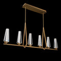 Devotion Linear Chandelier 6 Light - Camilalamps - CA - Devotion601