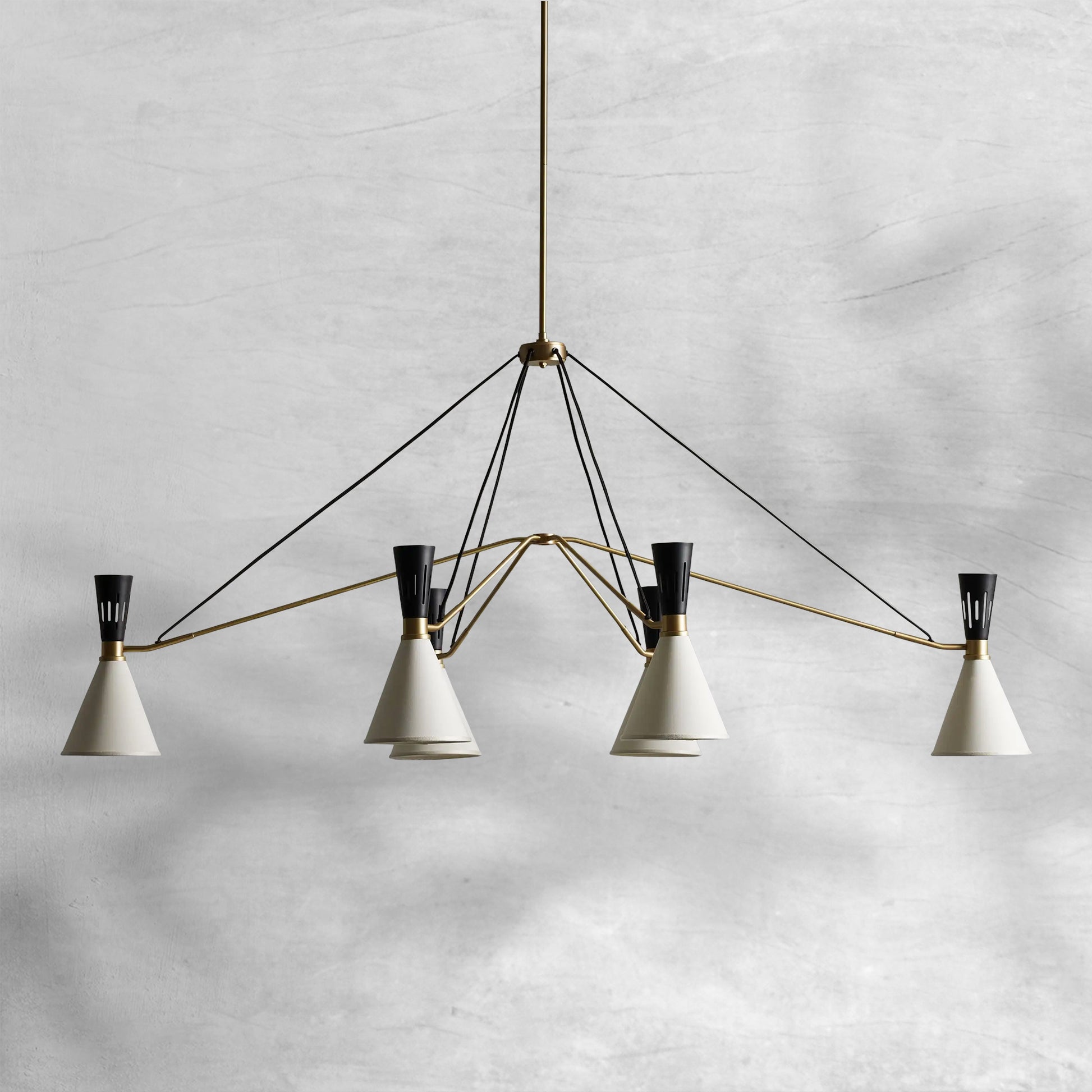Ramsey 6 - Light Linear Chandelier - Camilalamps - CA - 10182H625
