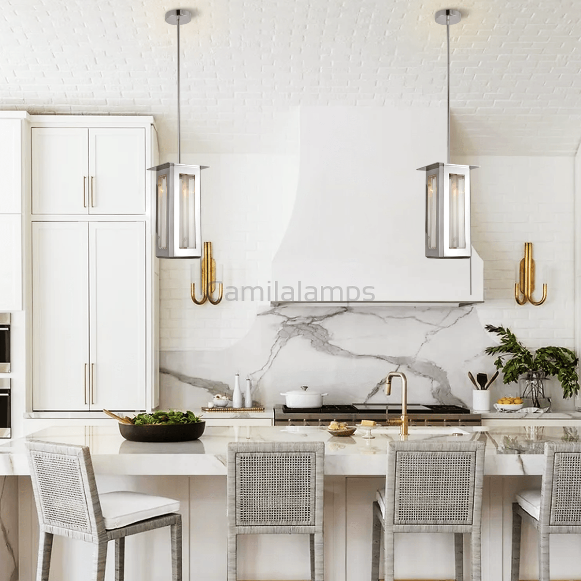 Cosmos Rectangle Pendant Light - Camilalamps - CA - LI2024 - C5596