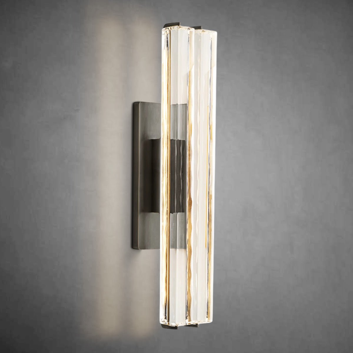 Aurivox Crystal Double Sconce - Camilalamps - CA - CH - 3353