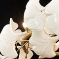 Modern Ceramic Petal Chandelier - Camilalamps - ILM0384