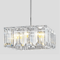 Apricity Crystal Square Chandelier 24