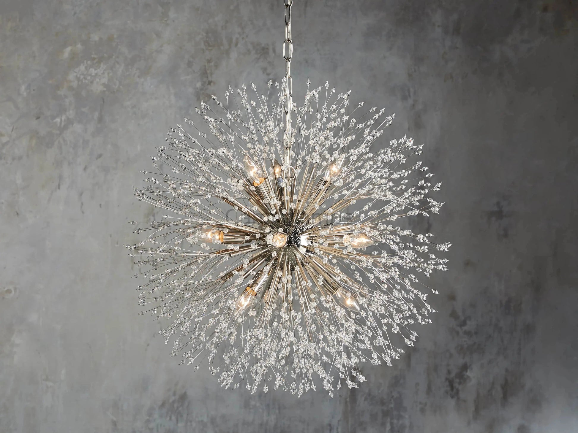 Dandelion Round Chandelier 22''30''43'' - Camilalamps - CA - 2036H144
