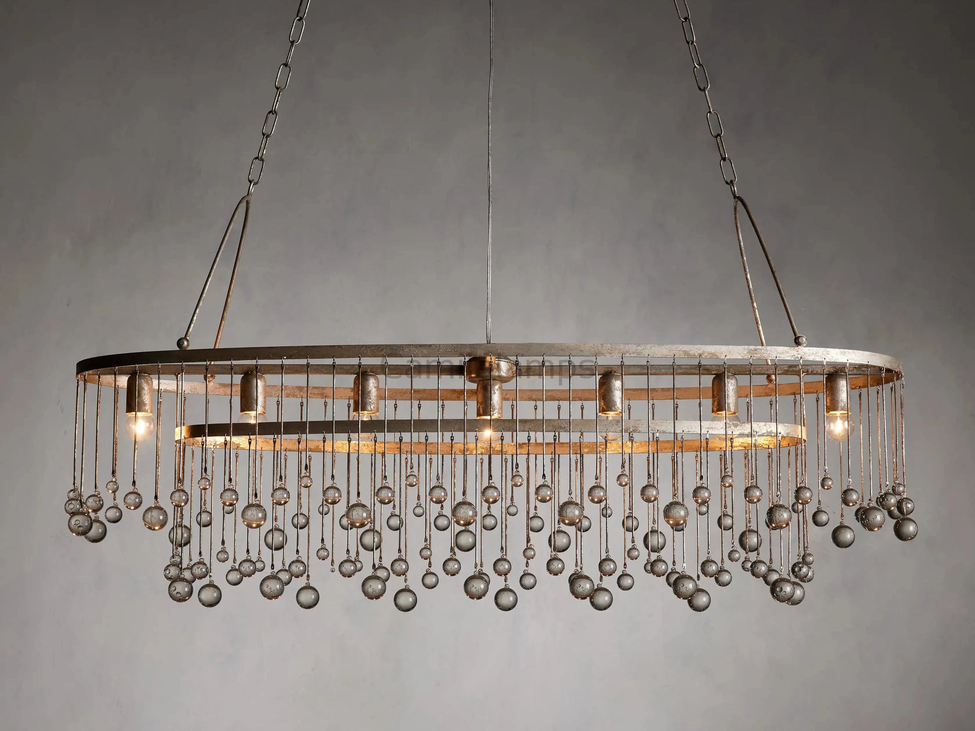Aubrey 7 Light Oval Chandelier - Camilalamps - CA - 636H423
