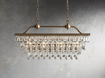 Anabella Rectangular Chandelier - Camilalamps - CA - 2036H0340